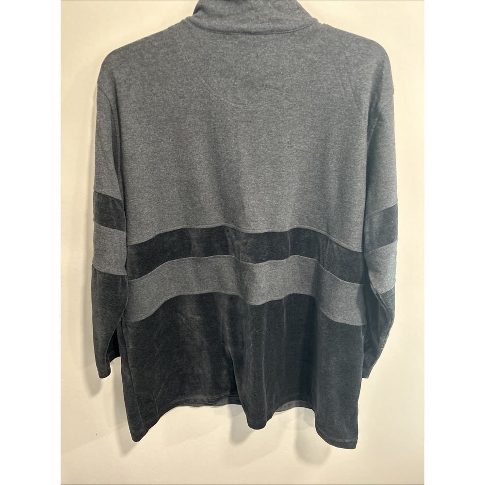 American Weekend 2X Vintage Grey Sweatsuit Velour Part - Picture 4 of 5